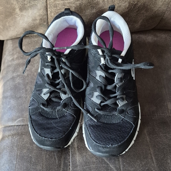 Skechers Sport Women's Black Flexsole Running Athletic Shoes 6 - Picture 5 of 13